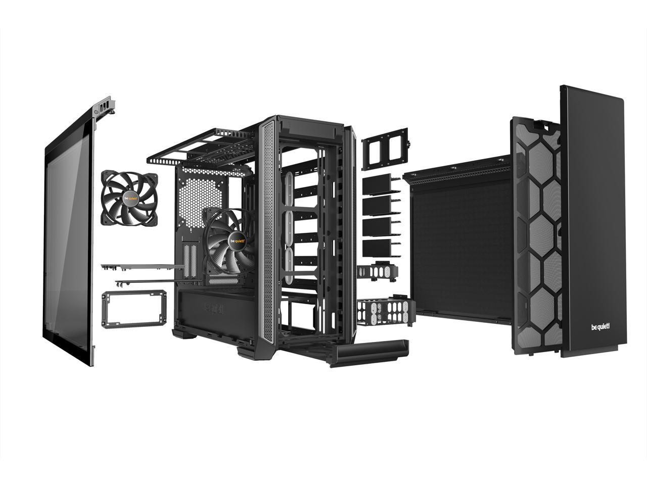be quiet! Silent Base 601 Window - MidiTower - Silver