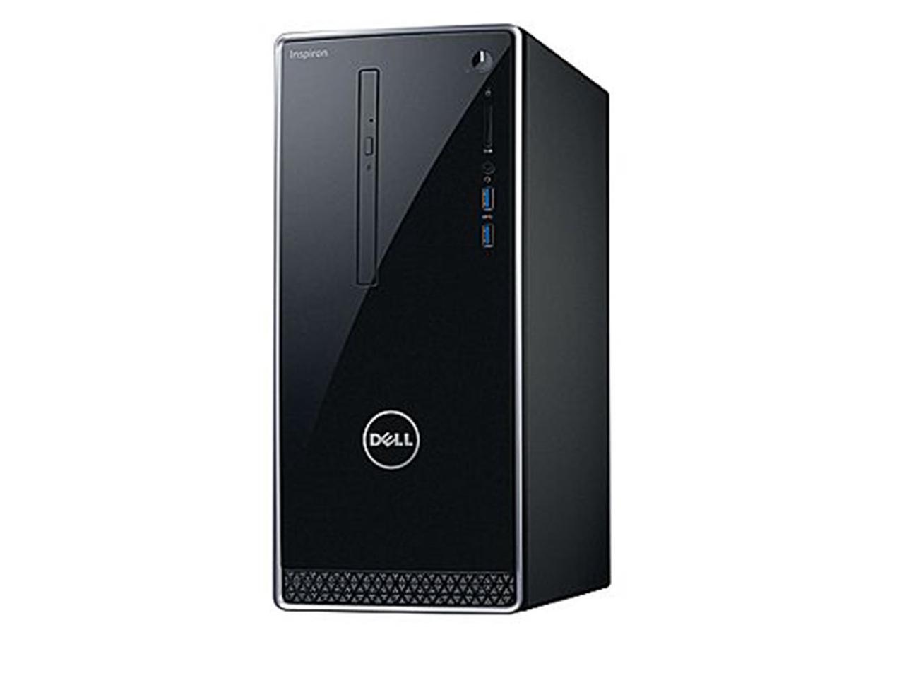 2017 Newest Dell Premium Business Flagship Desktop PC with Keyboard&Mouse Intel Core i5-7400 Processor 8GB DDR4 RAM 1TB 7200RPM HDD Intel 630 Graphics DVD-RW HDMI VGA Bluetooth Windows 10-Black
