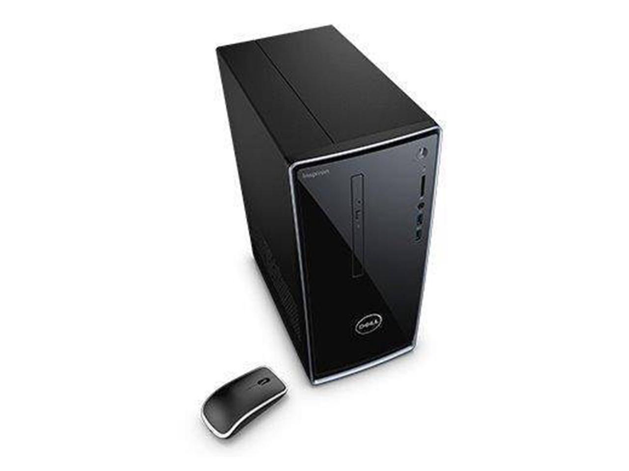 2017 Newest Dell Premium Business Flagship Desktop PC with Keyboard&Mouse Intel Core i5-7400 Processor 8GB DDR4 RAM 1TB 7200RPM HDD Intel 630 Graphics DVD-RW HDMI VGA Bluetooth Windows 10-Black