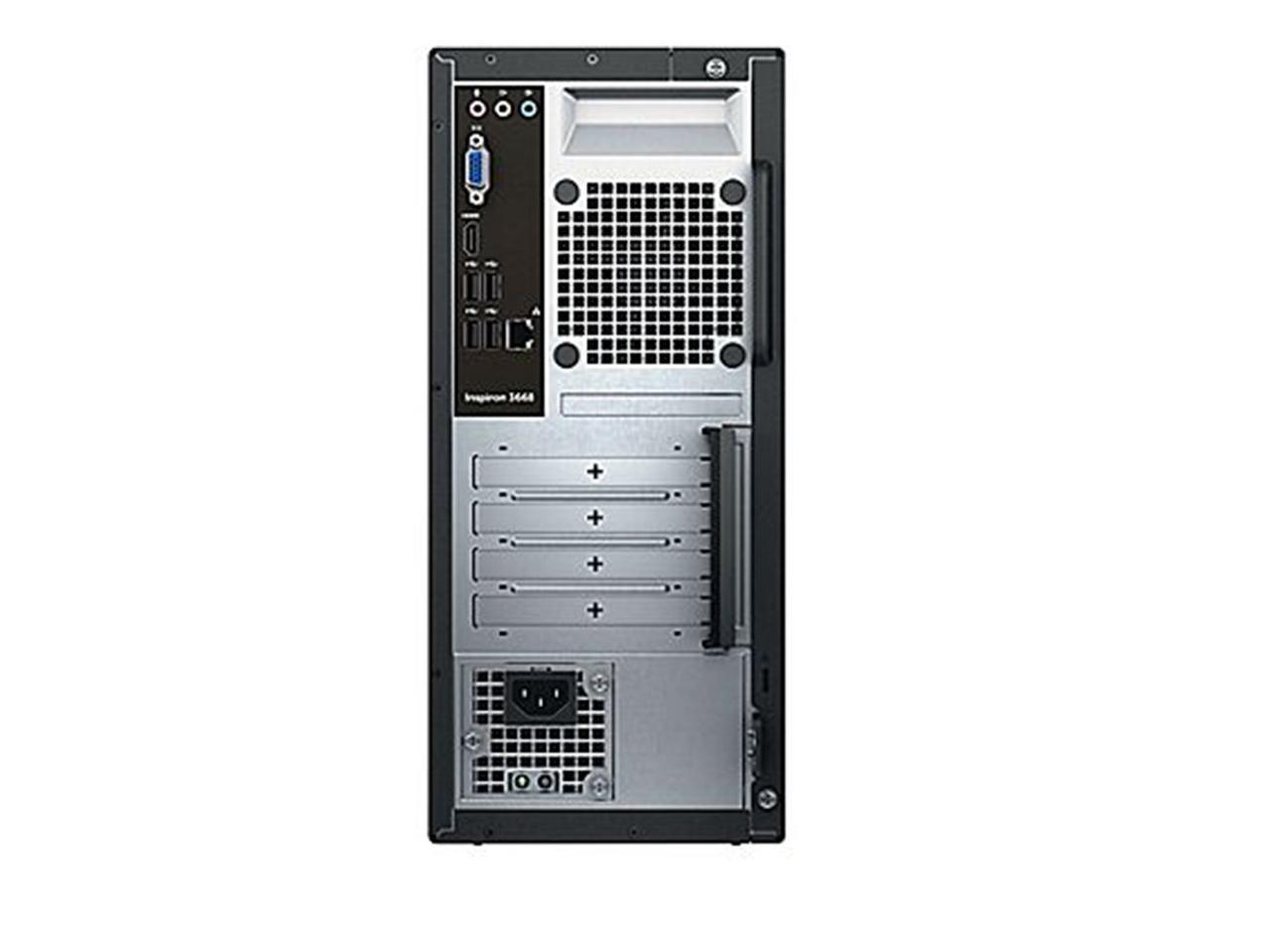 2017 Newest Dell Premium Business Flagship Desktop PC with Keyboard&Mouse Intel Core i5-7400 Processor 8GB DDR4 RAM 1TB 7200RPM HDD Intel 630 Graphics DVD-RW HDMI VGA Bluetooth Windows 10-Black