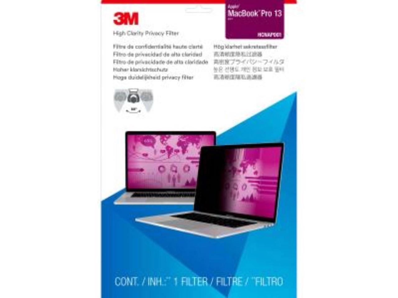 3M High Clarity Privacy Filter Black