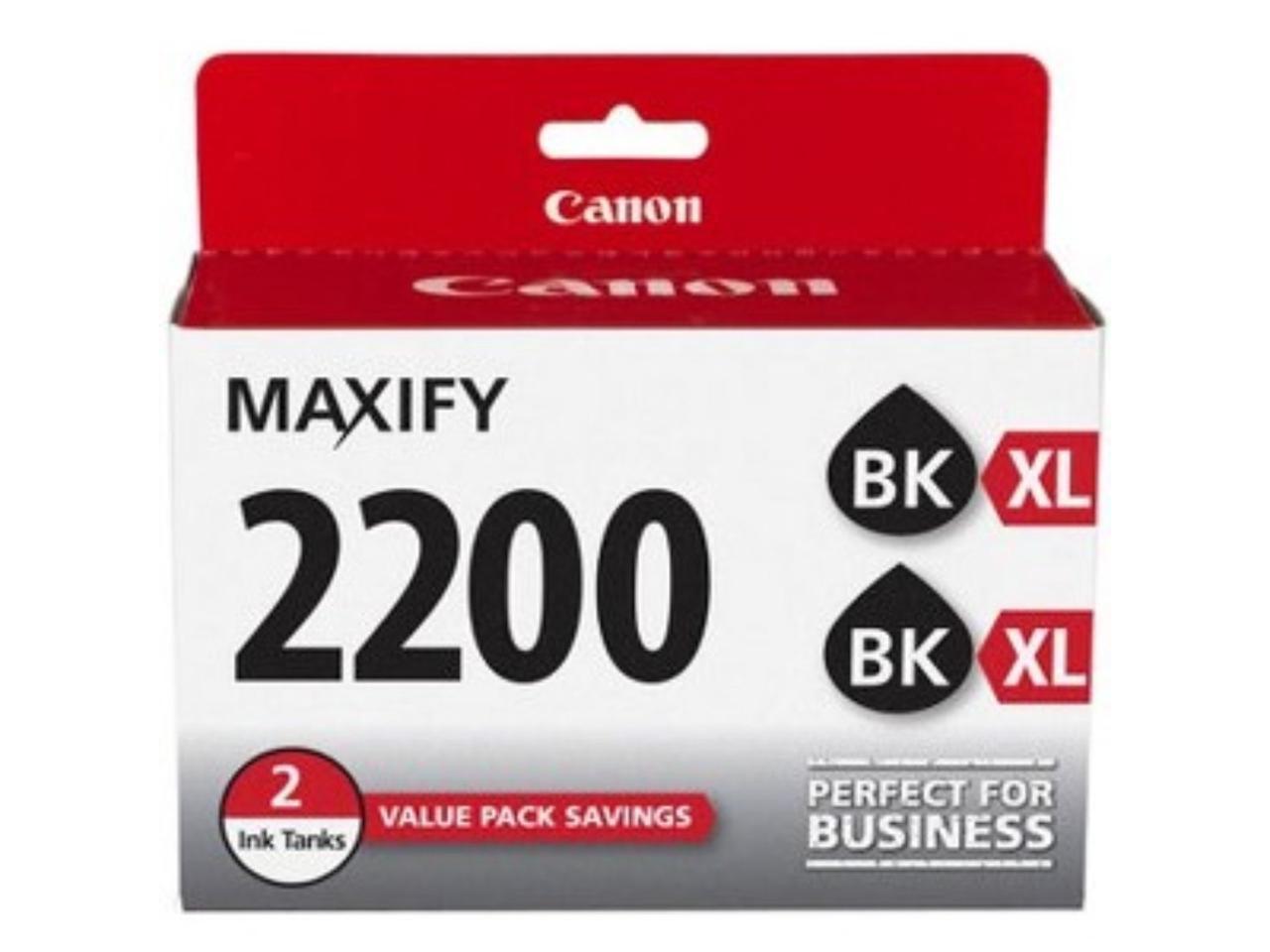 PGI-2200XL BLACK TWIN PACK FOR