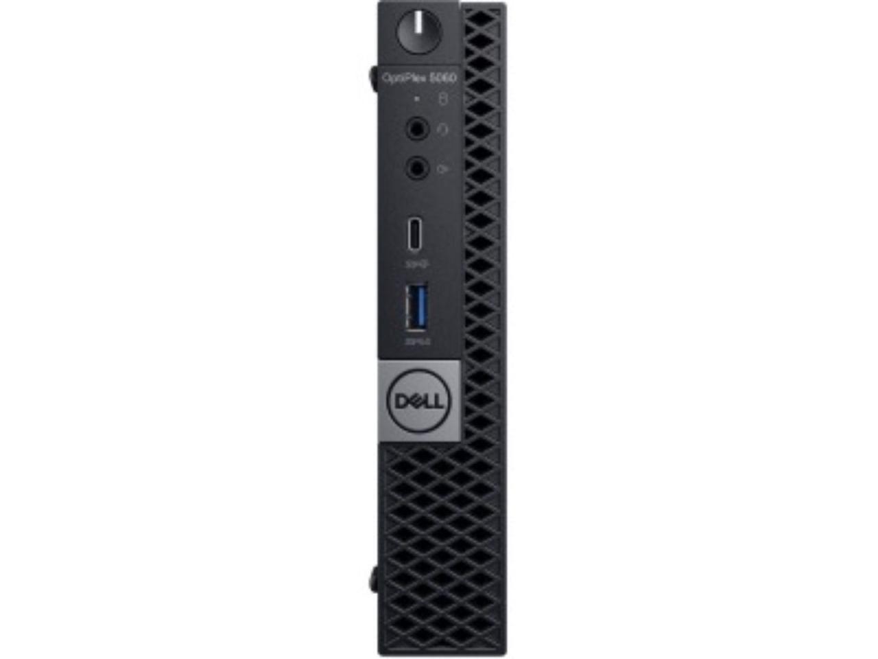 Dell OptiPlex 5000 5060 Desktop Computer - Intel Core i5 (8th Gen) i5-8500T 2.10 GHz - 4 GB DDR4 SDRAM - 128 GB SSD - Windows 10 Pro 64-bit (English/French/Spanish) - Micro PC