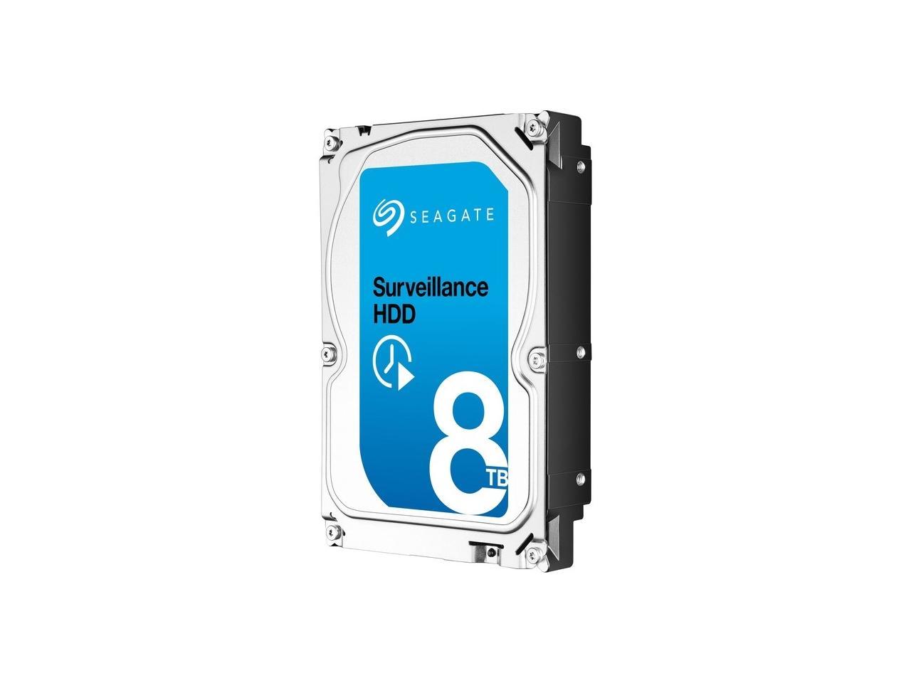 Seagate SkyHawk 8TB 3.5" Hard Drive, SATA 6GB/s, 7200 RPM