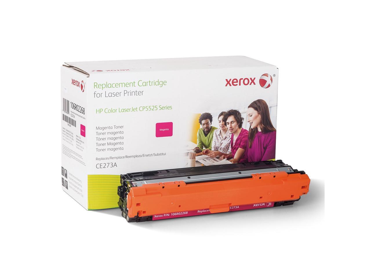 Xerox Replacements 106R02268 Toner Cartridge (OEM# HP CE273A) 15,000 Page Yield; Magenta