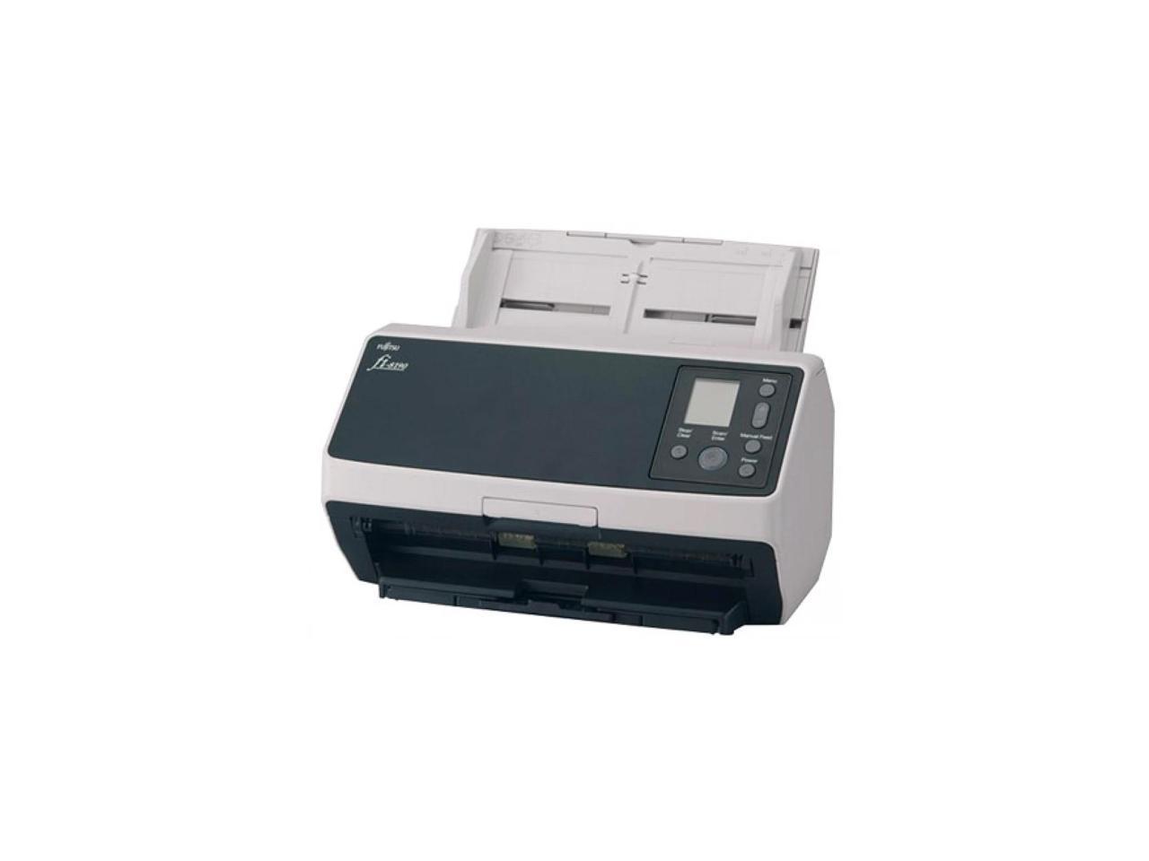 Fujitsu fi-8190 PA03810-B005 24 bit CIS x 2 (front x 1, back x 1) 600 dpi ADF (Automatic Document Feeder) / Manual Feed, Duplex Document Scanner