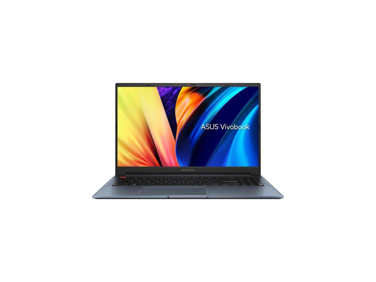 ASUS VivoBook Pro 15 Laptop, 15.6 FHD Display, Intel Core i7-12650H CPU, NVIDIA GeForce RTX 3050 GPU, 16GB RAM, 512GB SSD, Windows 11 Home, Quiet Blue, K6502ZC-DB74