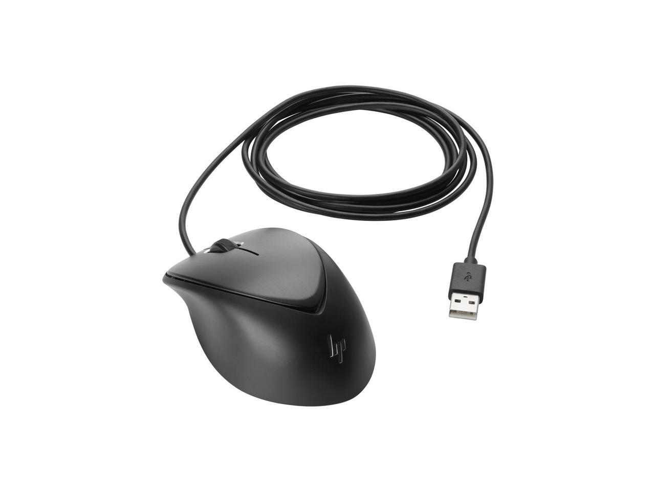 HP Premium - Mouse - right and left-handed - laser - 3 buttons - wired - USB USB Premium Mouse