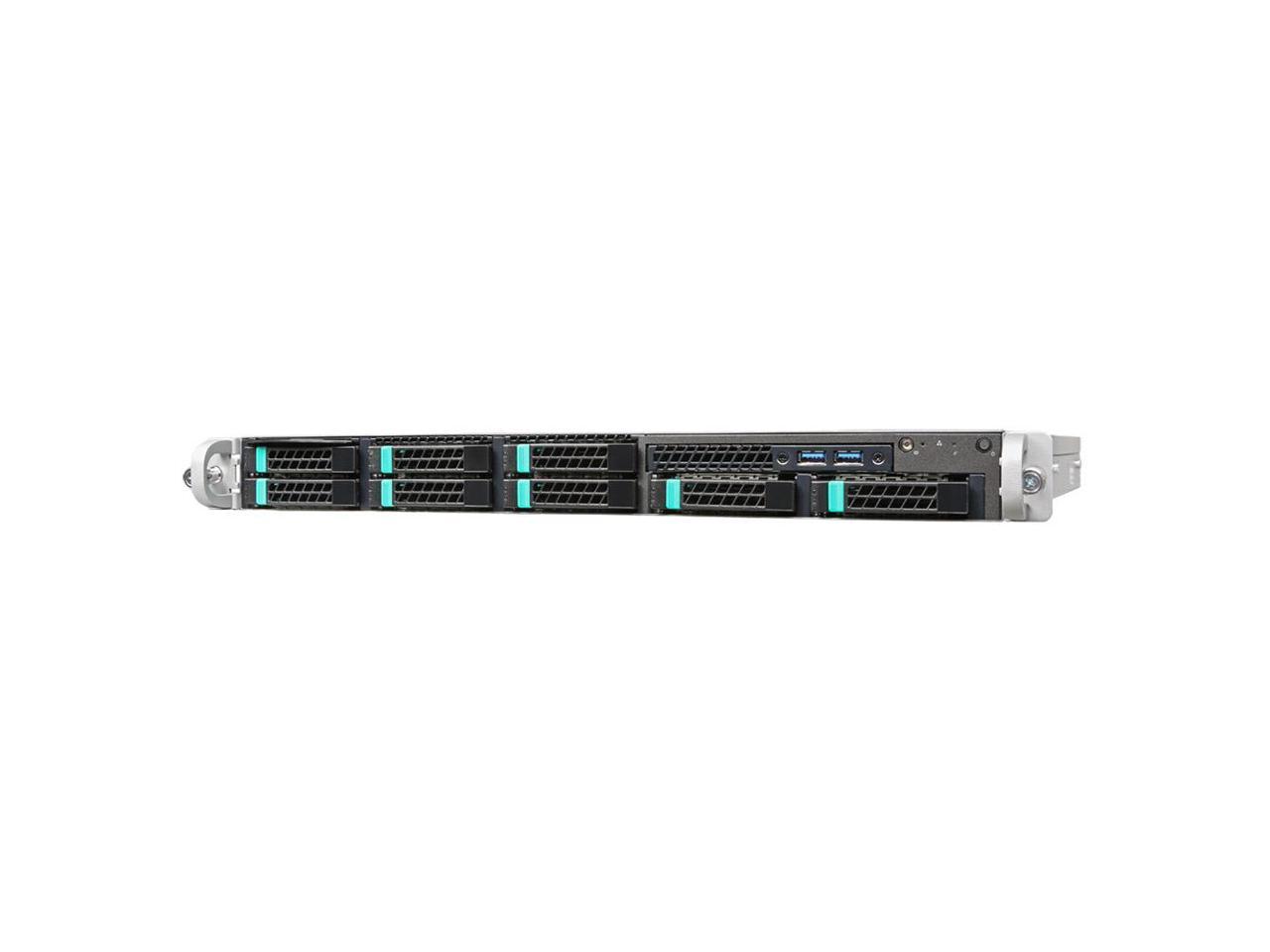 Intel Server System R1208SPOSHORR Barebone System - 1U Rack-mountable - Intel C236 Chipset - 1 x Processor Support - 64 GB DDR4 SDRAM - Serial ATA RAID Supported Controller - 9 x Total Bays - 1 5.25"