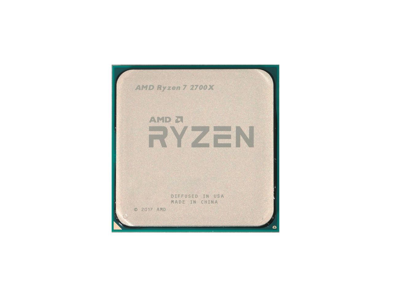 AMD RYZEN 7 2700 8-Core 3.2 GHz (4.1 GHz Max Boost) Socket AM4 65W YD2700BBAFBOX Desktop Processor