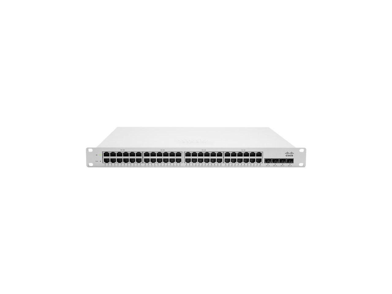 Meraki Cloud-Managed L2 48 Port Gigabit 740W PoE Switch