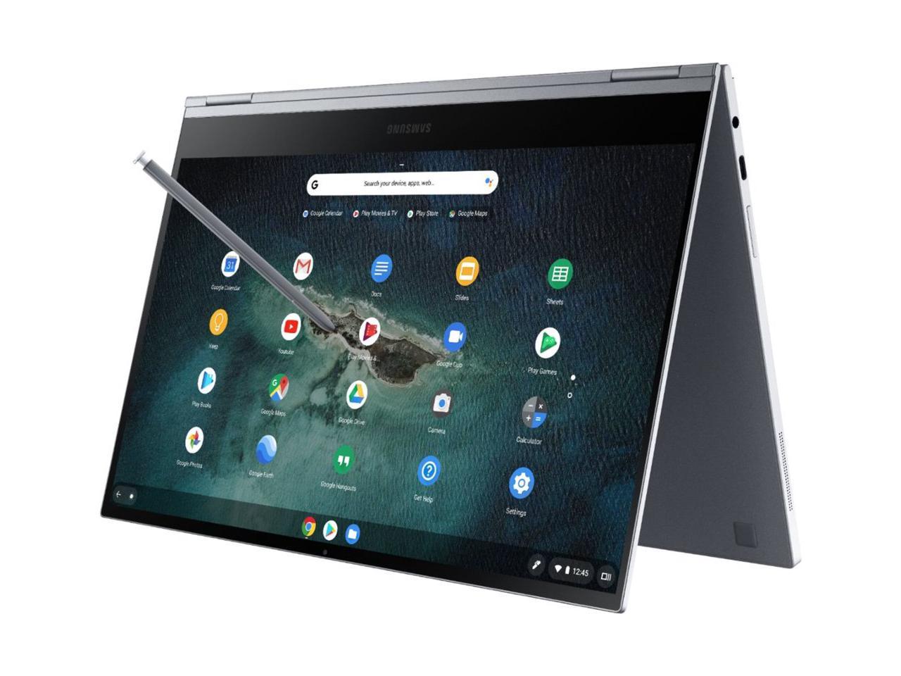 Samsung - Galaxy 13.3" 4K Ultra HD Touch-Screen Chromebook - Intel Core i5 - 8GB Memory - 256GB SSD - Mercury Gray Laptop Notebook XE930QCA-K02US