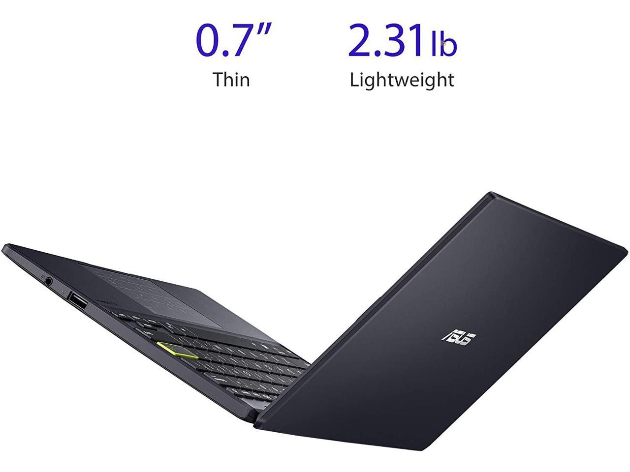ASUS Vivobook Go 12 L210 11.6 Ultra-Thin Laptop, 2022 Version, Intel Celeron N4020, 4GB RAM, 64GB eMMC, Win 11 Home in S Mode with One Year of Office 365 Personal, L210MA-DS02