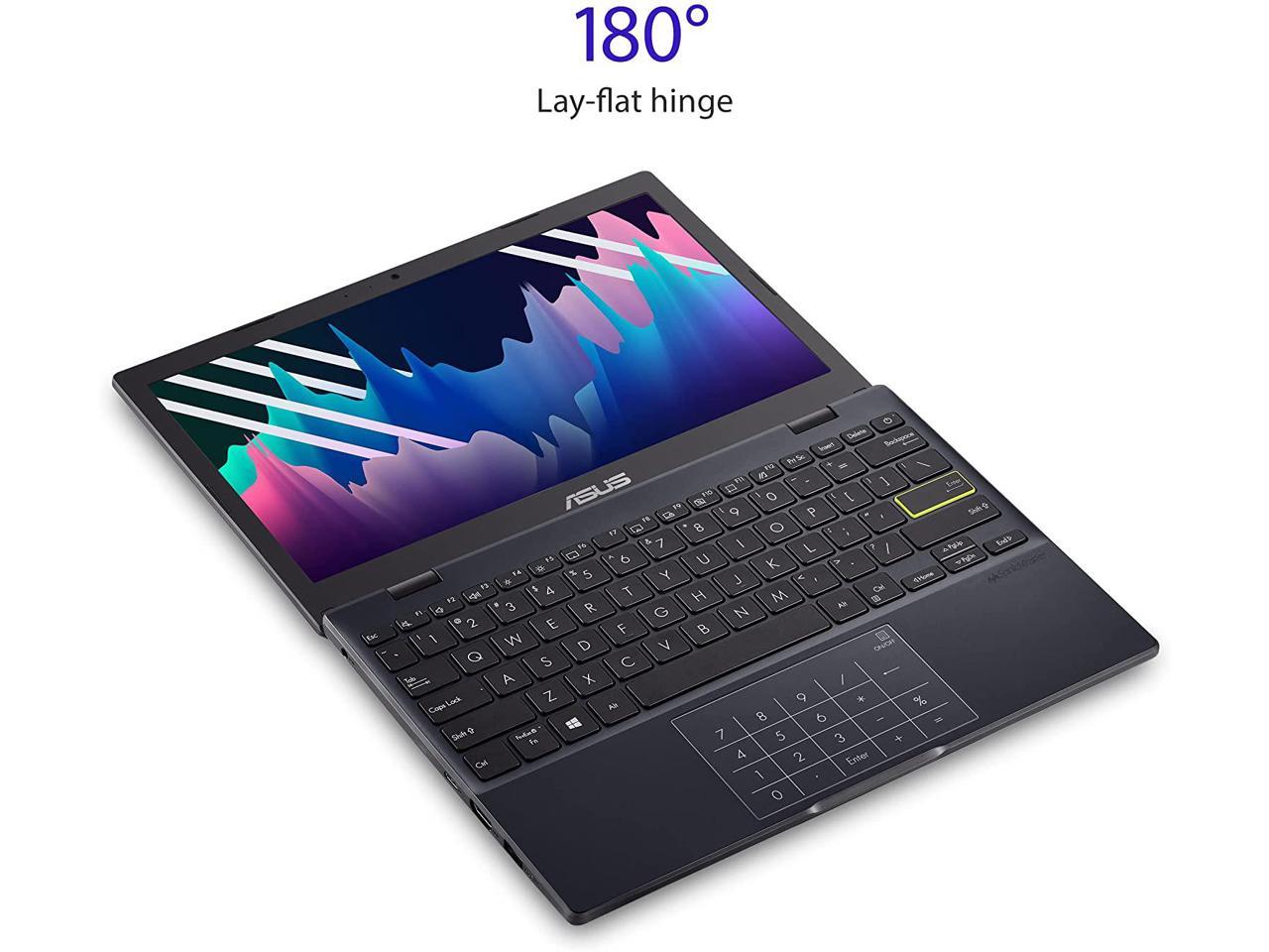ASUS Vivobook Go 12 L210 11.6 Ultra-Thin Laptop, 2022 Version, Intel Celeron N4020, 4GB RAM, 64GB eMMC, Win 11 Home in S Mode with One Year of Office 365 Personal, L210MA-DS02