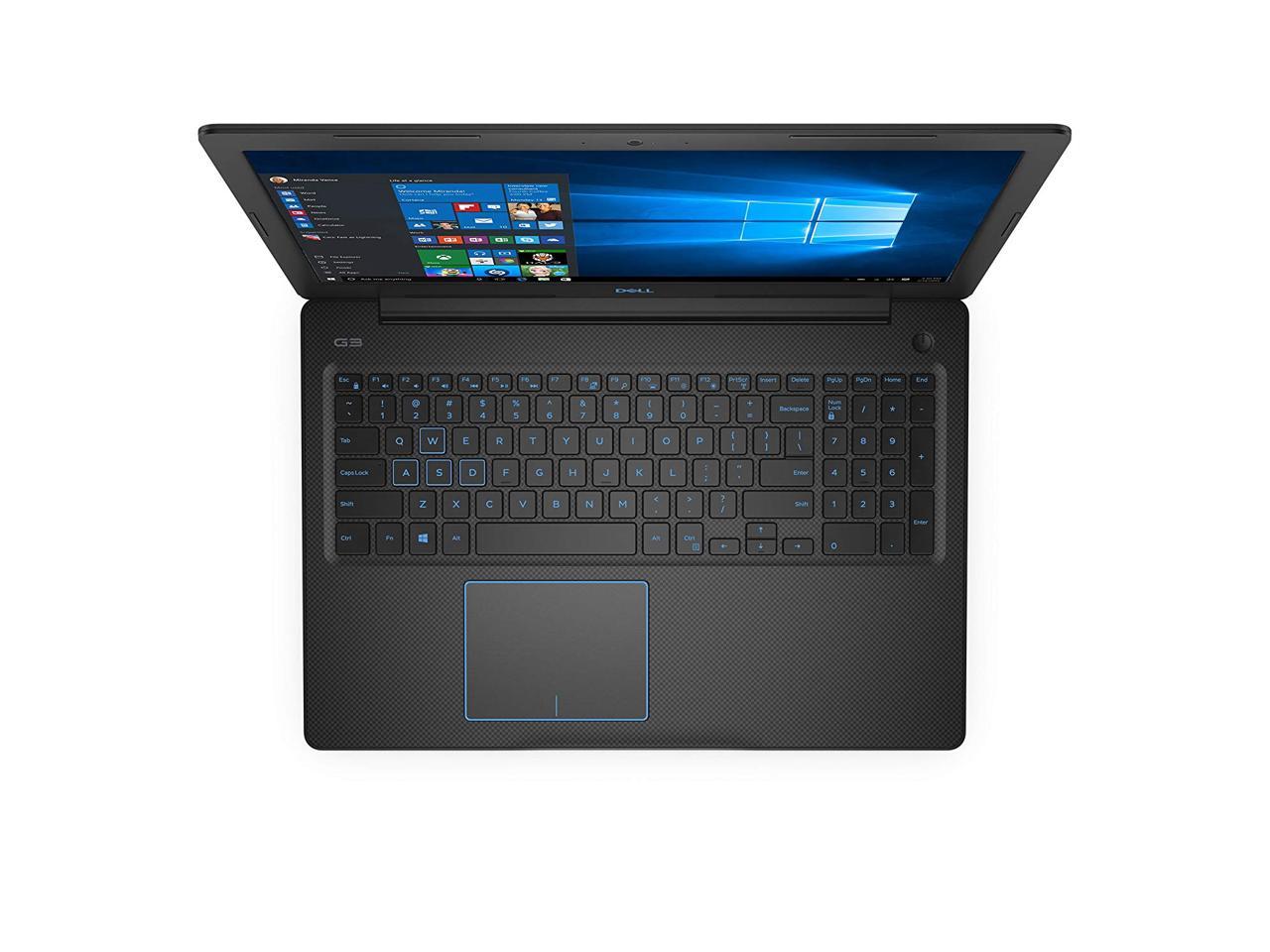 Dell G3579-7989BLK-PUS G3 Gaming Laptop PC - Intel Core i7-8750H 2.2 GHz Six-Core Processor - 16 GB DDR4 SDRAM - 256 GB SSD + 1 TB Hard Drive - 15.6-inch Display - Windows 10 Home 64-bit - Black