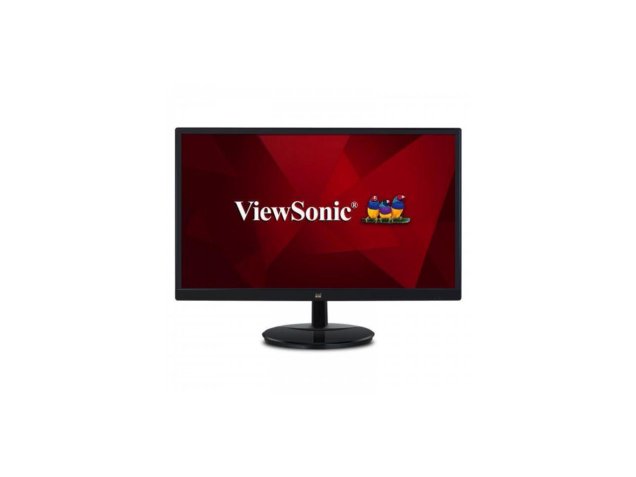 ViewSonic VA2459-SMH 24" (23.8" Viewable) Full HD 1920 x 1080 5 ms D-Sub, HDMI Built-in Speakers Edge-to-Edge Screen Frameless Bezel IPS LED Monitor
