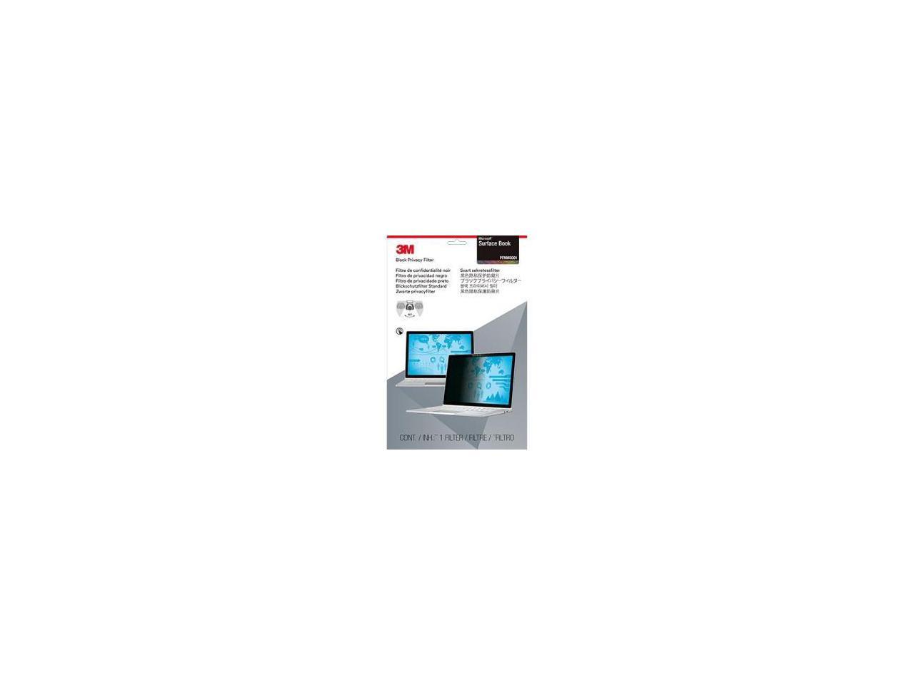 3M PFNMS001 Privacy Filter For Microsoft Surface Book - Notebook Privacy Filter - 13.5 Inch - Black - For Microsoft Surface Book