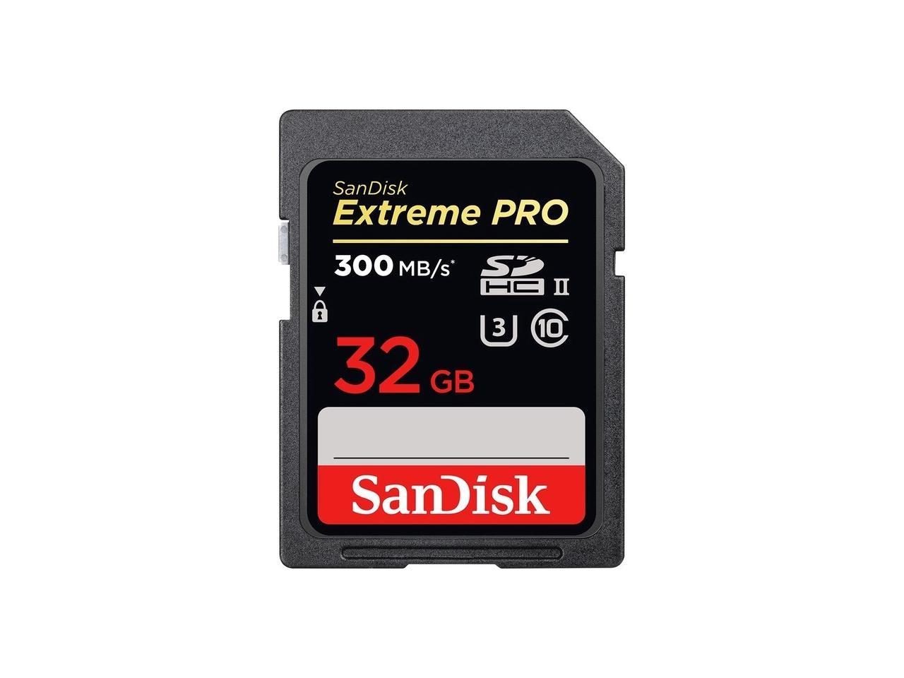 SANDISK SDSDXPK-032G-ANCIN 32GB Extreme Pro SD 300 26