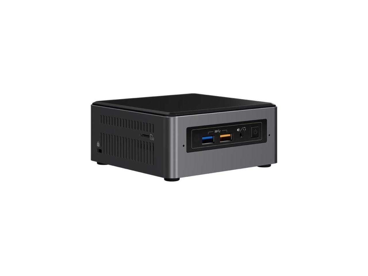 Intel NUC (Next Unit of Computing) BOXNUC7I5BNH Black Barebone Systems - Mini / Booksize