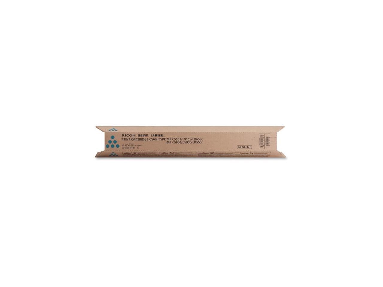 Ricoh Type MPC5501 Toner Cartridge - Cyan - OEM