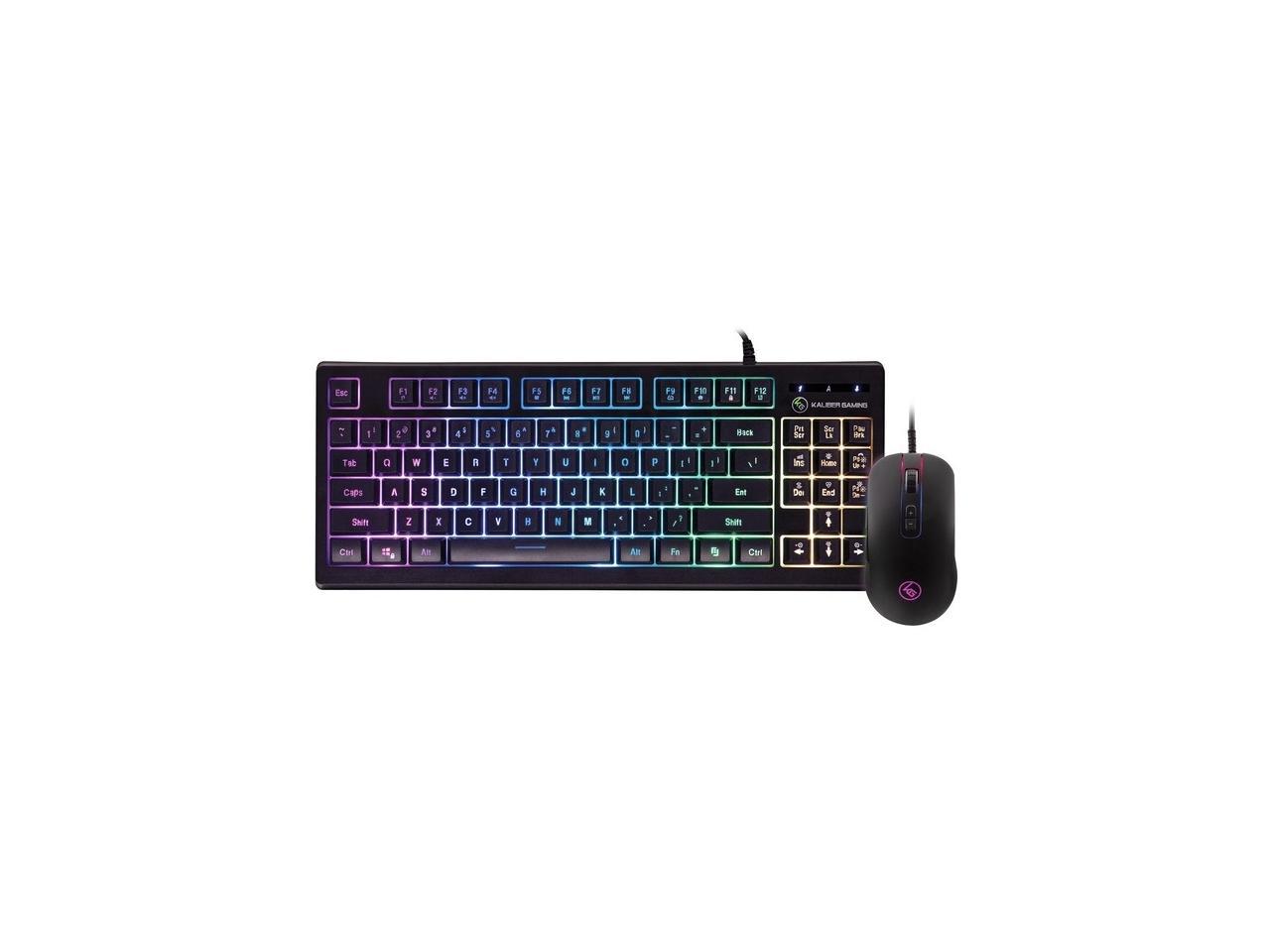 Iogear Korona Kore Compact Rgb Keyboard & Mouse Combo