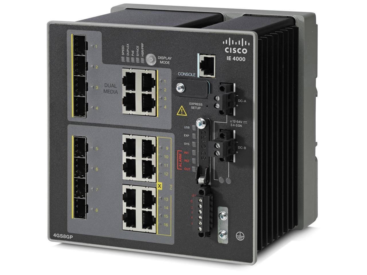 Cisco IE-4000-4GS8GP4G-E Layer 3 Switch