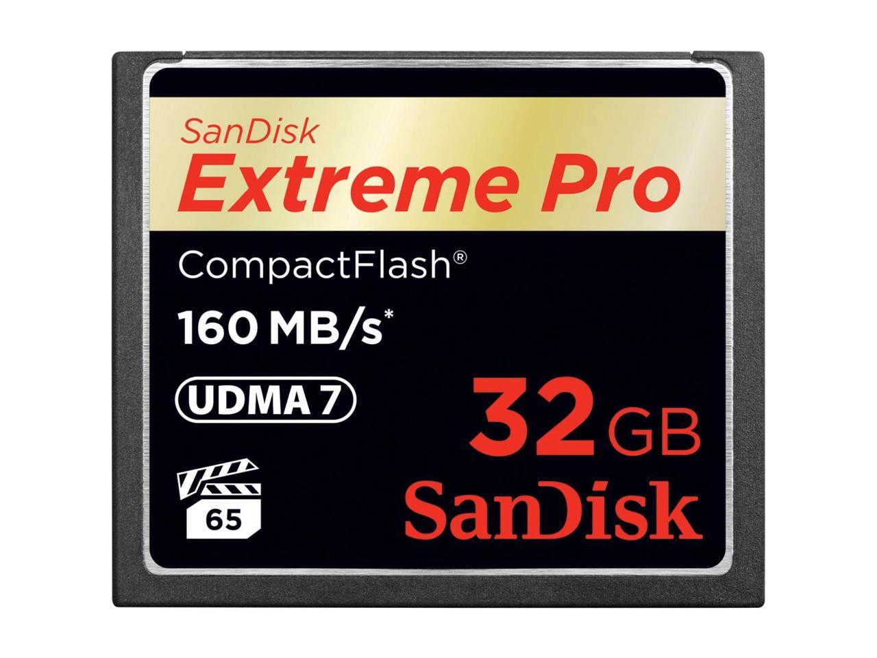 SANDISK SDCFXPS-032G-A46 32GB Extreme Pro CompactFlash
