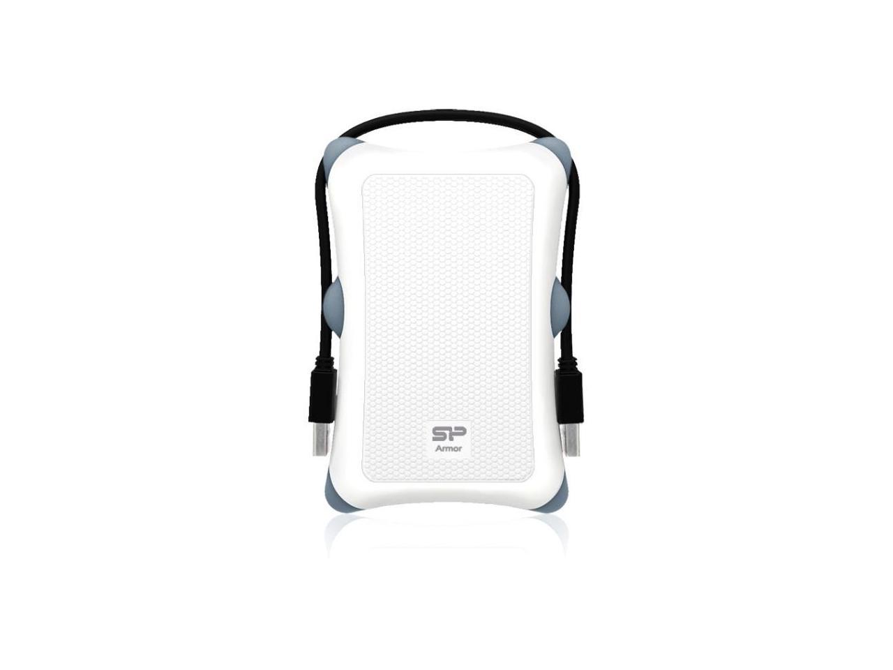 Silicon Power SP000HSPHDA30S3K 2.5" Black / White SATA USB 3.0 HDD Accessory