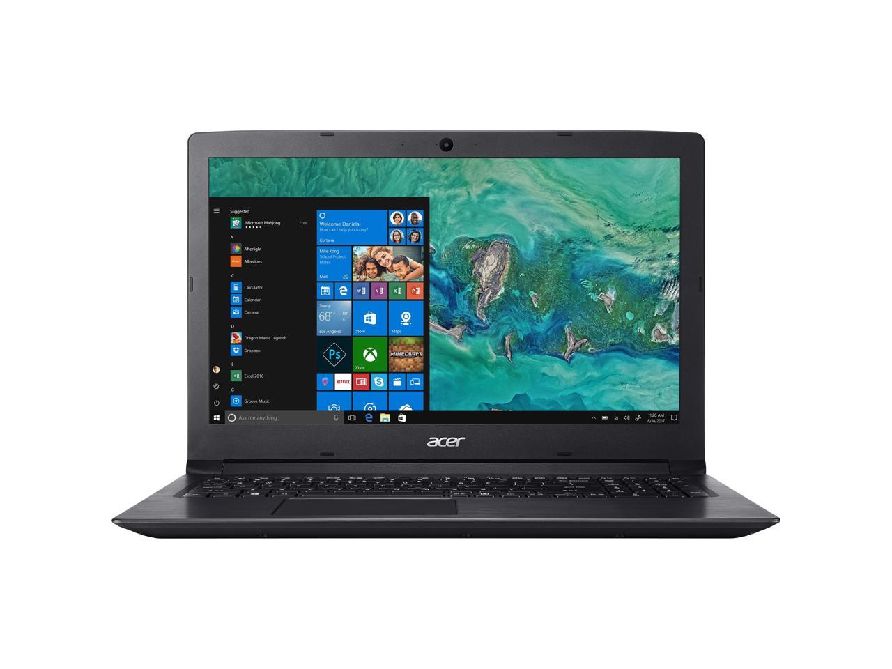 Acer Aspire 3 A315-53-59PF 15.6" LCD Notebook - Intel Core i5 (8th Gen) i5-8250U Quad-core (4 Core) 1.60 GHz - 6 GB DDR4 SDRAM - 16 GB Optane Memory - 1 TB HDD - Windows 10 Home 64-bit - 1920 x 10