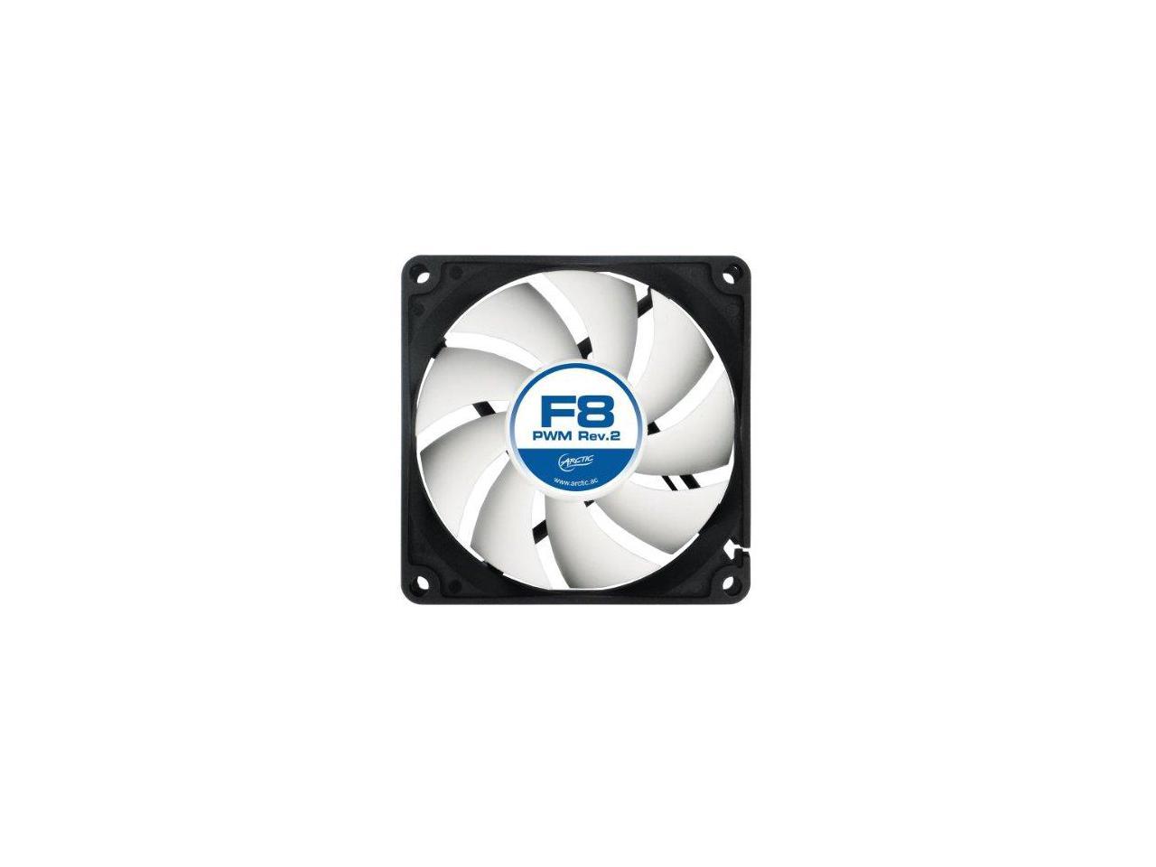 Arctic Cooling F8 PWM 4-Pin PWM fan with standard case Model AFACO-080P2-GBA01