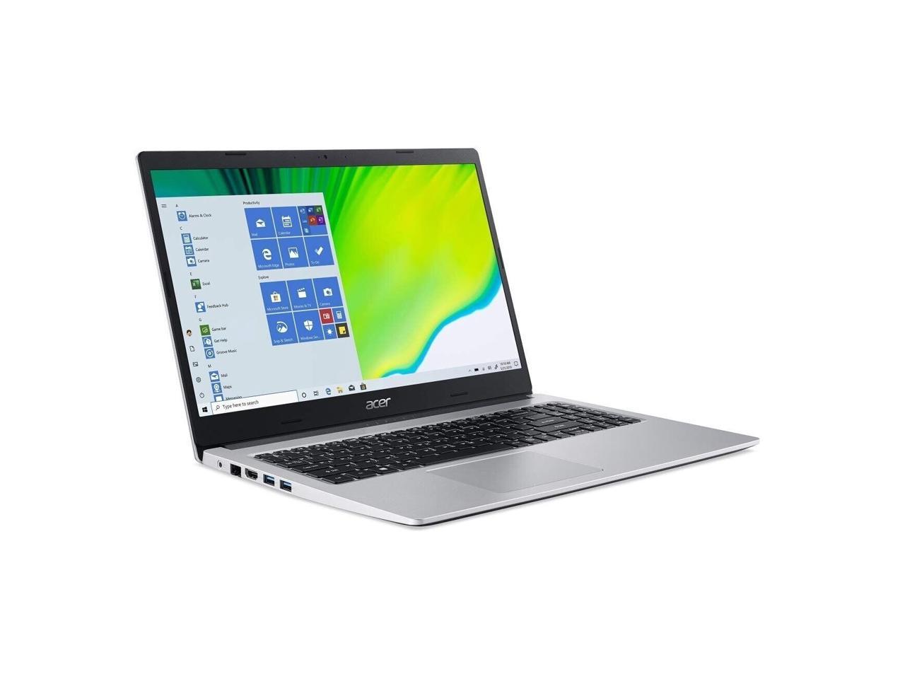 Acer Aspire 3 A315-23-R596 15.6" 8GB 512GB AMD Ryzen 5 3500U X4 2.1GHz Win10, Pure Silver