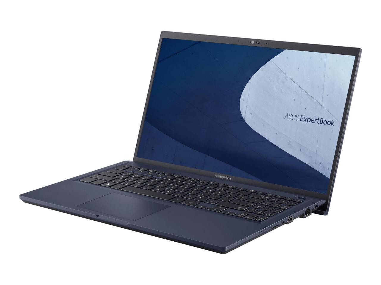 Asus ExpertBook 15.6 FHD 1920X1080 - Intel Corei7-1255U Processor 1.7 GHz - 8G DDR4 on board + 8GB DDR4 SO-DIMM - 1x M.2 512GB PCIE G4 SSD B1500CBA-XS74