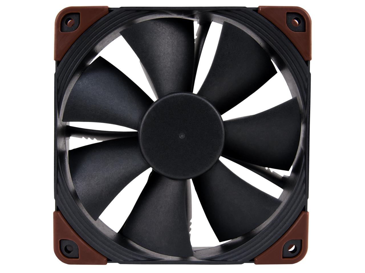 Noctua NF-F12 iPPC 3000 PWM, Heavy Duty Cooling Fan, 4-Pin, 3000 RPM (120mm, Black)