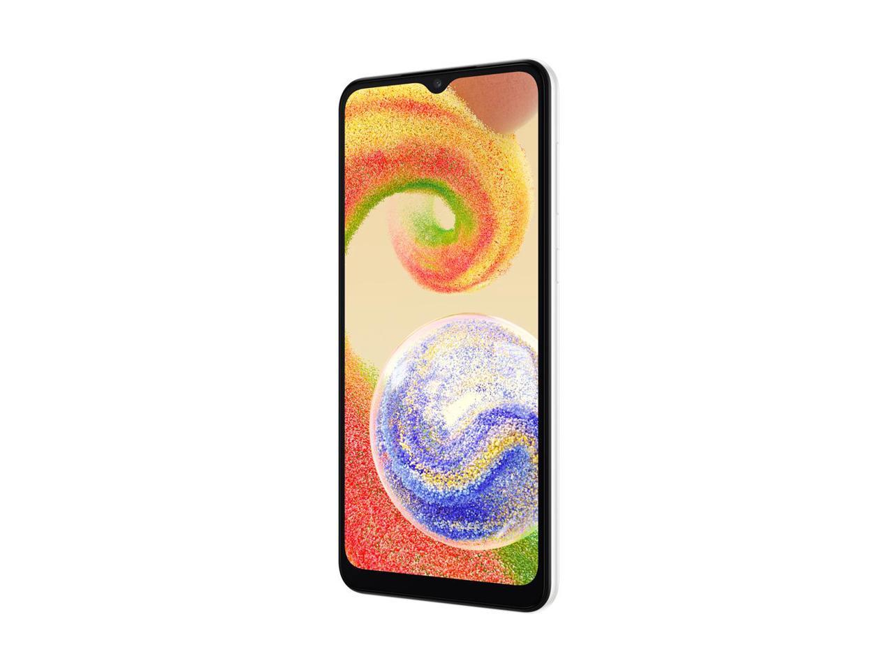 Samsung Galaxy A04 A045M 128GB Dual SIM GSM Unlocked Android Smartphone (Latin America Variant) - White