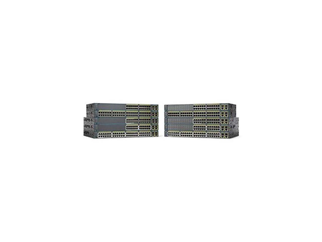 Cisco 48 ports Catalyst 2960-48TC Managed Ethernet Switch Model WS-C2960+48TC-S