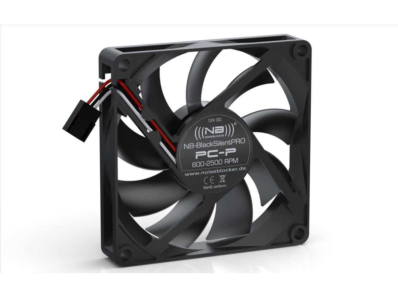 Noiseblocker NB-BlackSilentPro PC-P 80mm x 15mm 2500RPM 26dBA 4 Pin (PWM) Fan