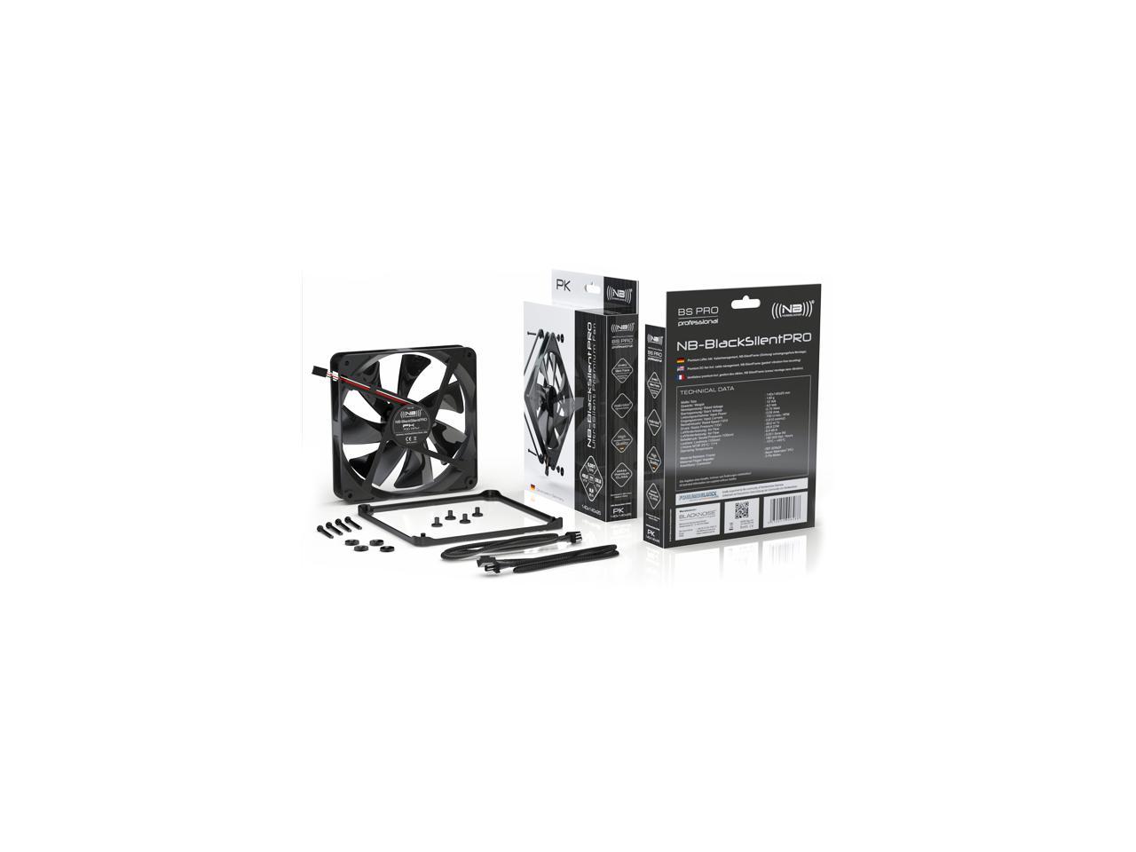 Noiseblocker NB-BlackSilentPro PK-3 140mm 1700rpm High Quality Axial Fan