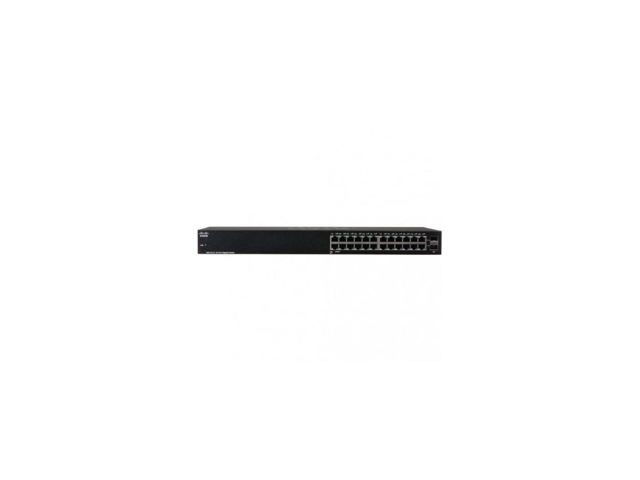 CISCO SG110-24-EU 24-Port Gigabit Ethernet Desktop Unmanaged Network Switch