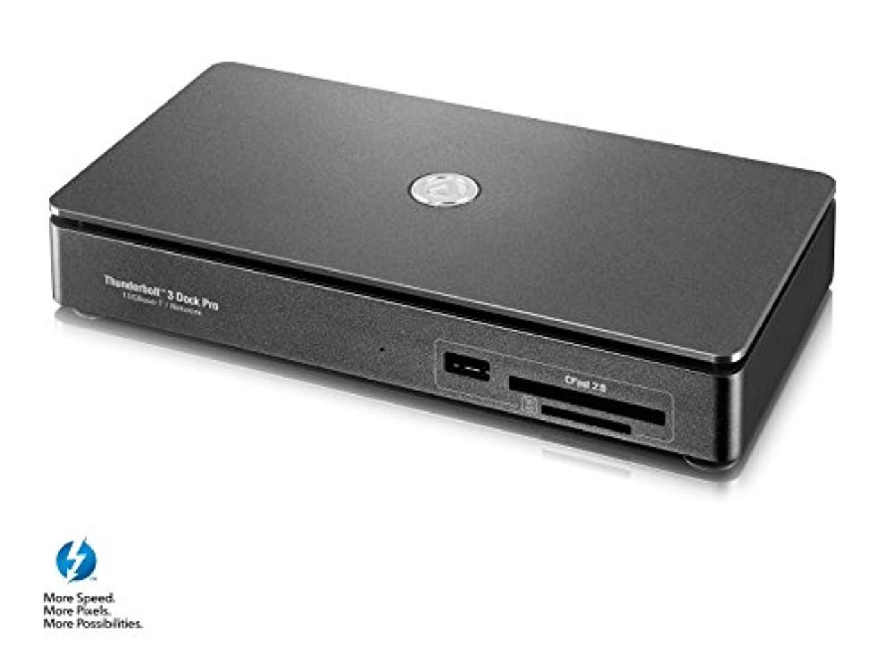 Thunder3 Dock Pro (Thunderbolt 3 Docking Station with 10Gbps Network, CFast Reader, and More)