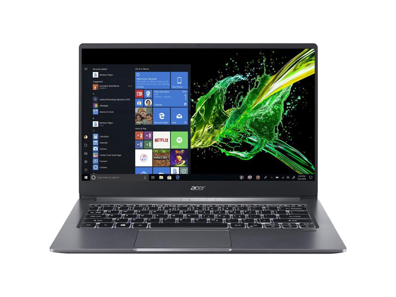 Acer Swift 3 - 14" Laptop Intel Core i5-1035G1 1GHz 8GB Ram 512GB SSD Win10Home