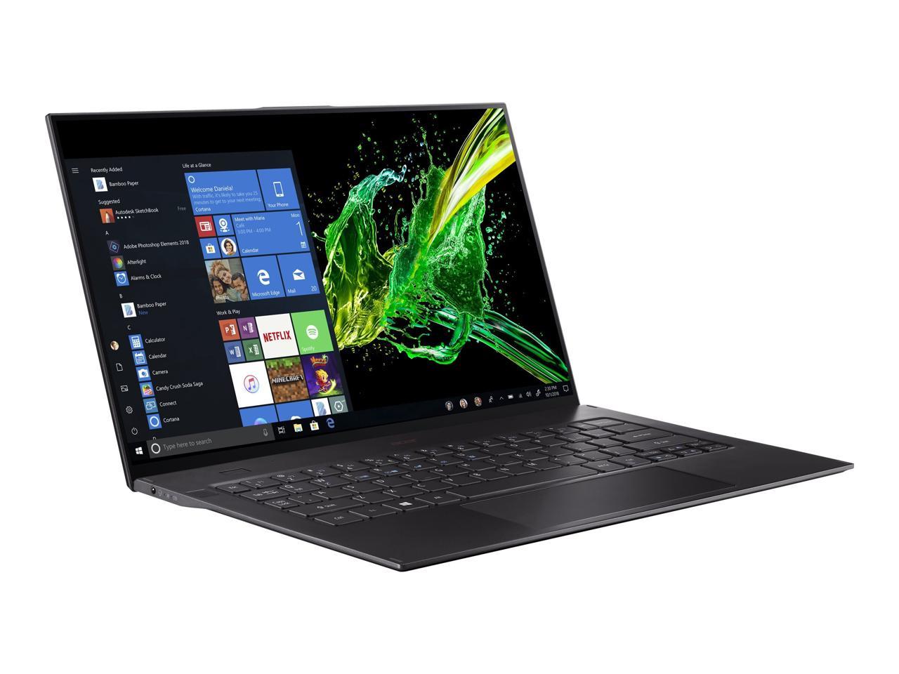 Acer Swift 7 - 14" Laptop Intel i7-8500Y 1.50GHz 16GB Ram 512GB SSD Win 10 Pro