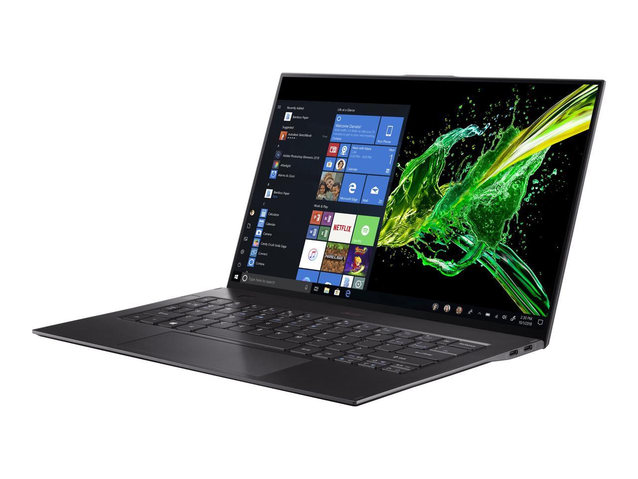 Acer Swift 7 - 14" Laptop Intel i7-8500Y 1.50GHz 16GB Ram 512GB SSD Win 10 Pro