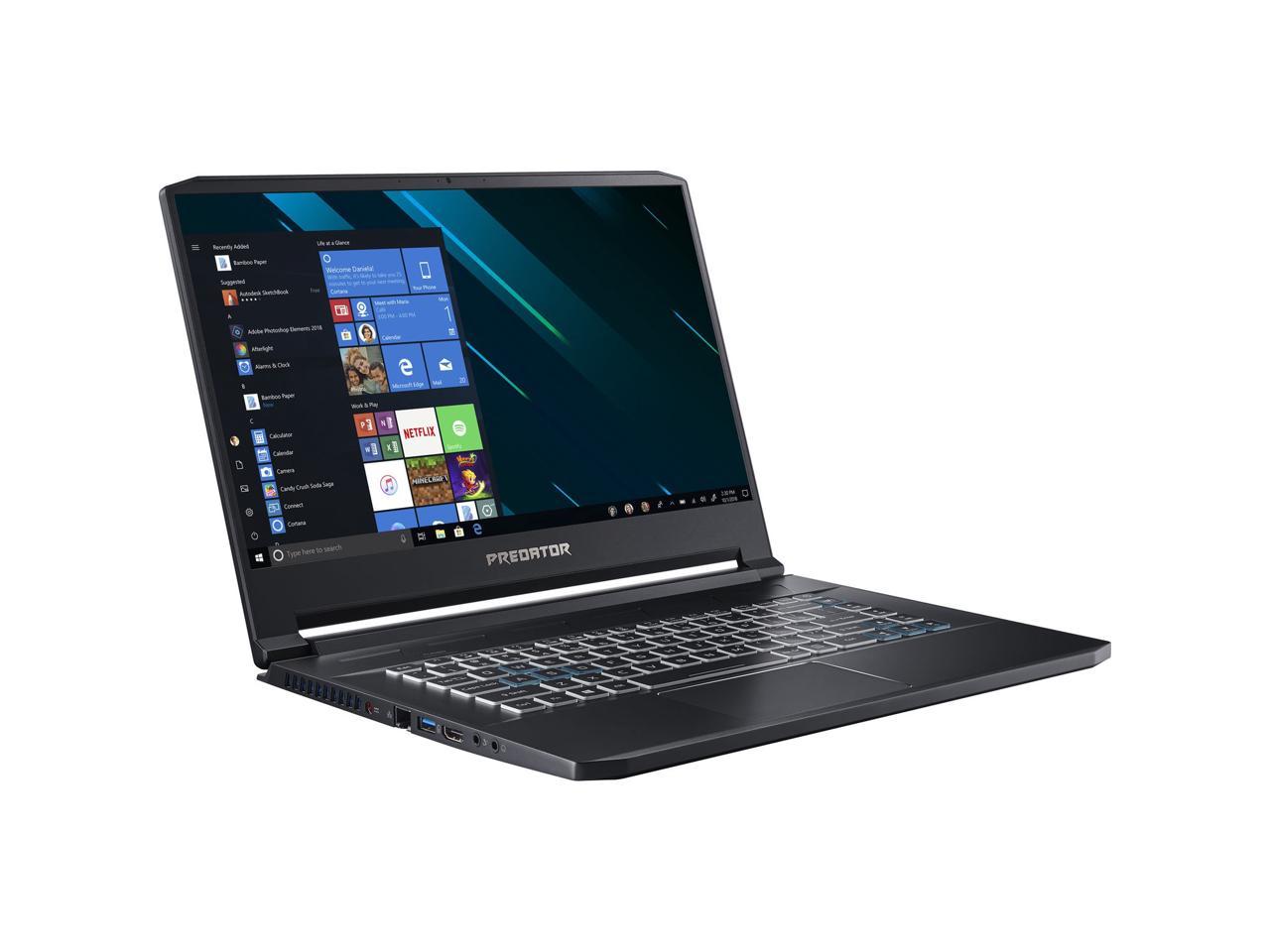 Acer Predator Triton 500 Gaming Intel i7-8750H 2.20 GHz 32GB Ram 1 TB SSD Win10H