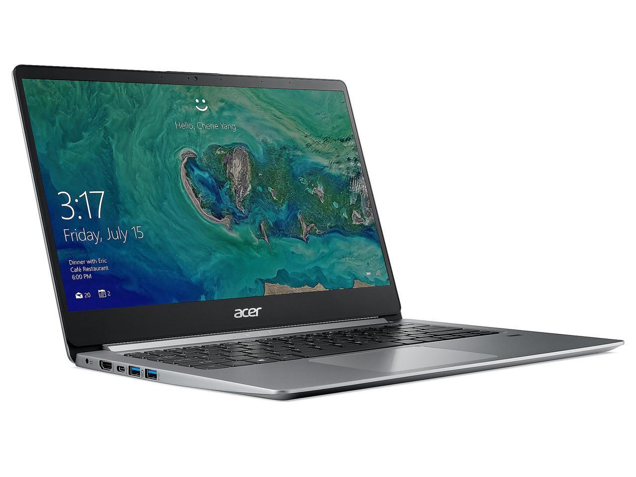 Acer Swift 1 Laptop Intel Celeron 1.10 GHz 4GB Ram 64GB W10H