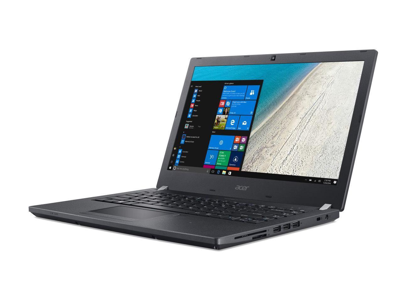 Acer TravelMate Intel Core i7-7600U 2.80GHz 8 GB Ram 500 GB HDD Windows 10H