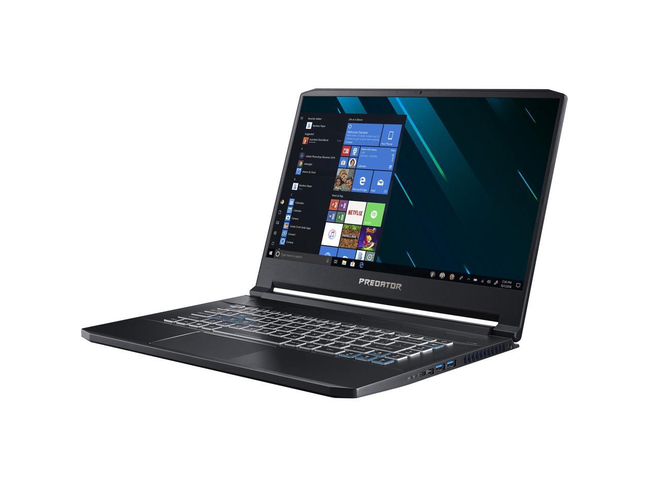 Acer Predator Triton 500 15.6" Laptop Intel i7-9750H 2.6GHz 32GB Ram 1TB HD W10H