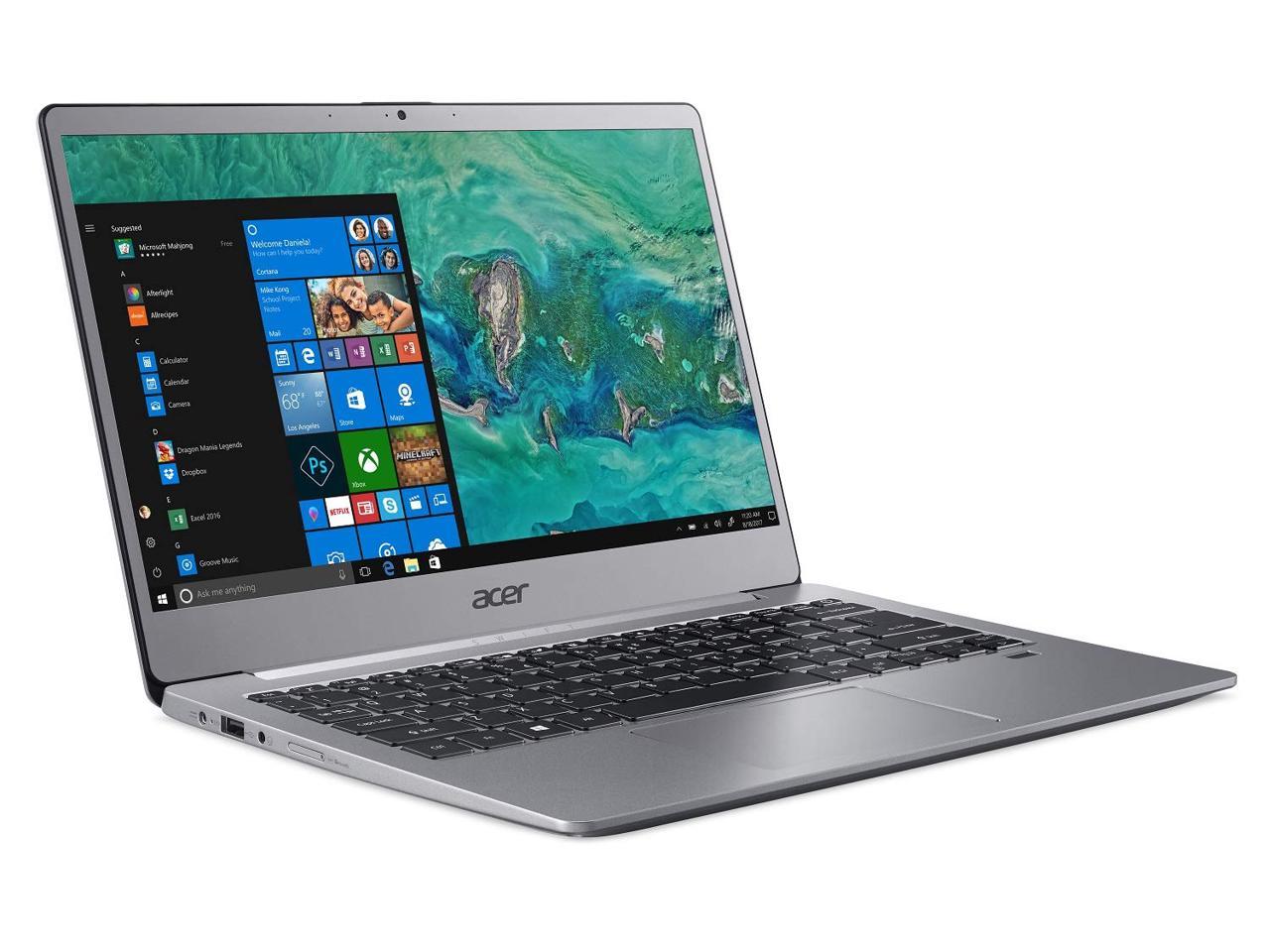 Acer Swift 3 Laptop Intel Core i5 8250U 1.60 GHz 8 GB Ram 256 GB SSD Win10H