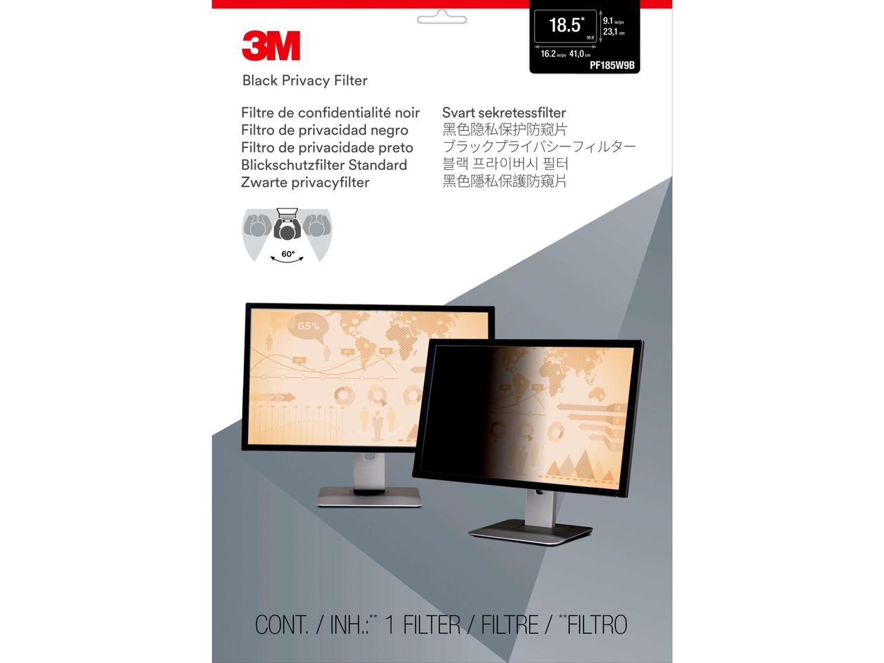 3M Privacy Filter Black Matte Glossy
