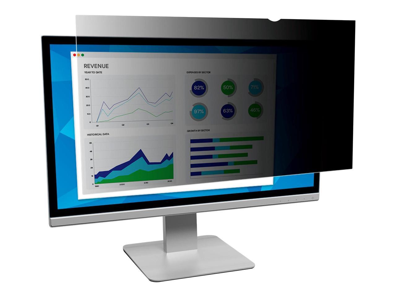 3M PF250W9P Privacy Filter For 25 Inch Widescreen Monitor - Display Privacy Filter - 25 Inch Wide - Black
