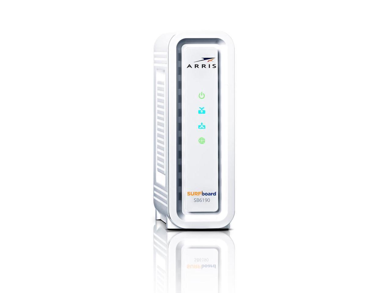 ARRIS SURFboard SB6190-RB DOCSIS 3.0 Cable Modem - White